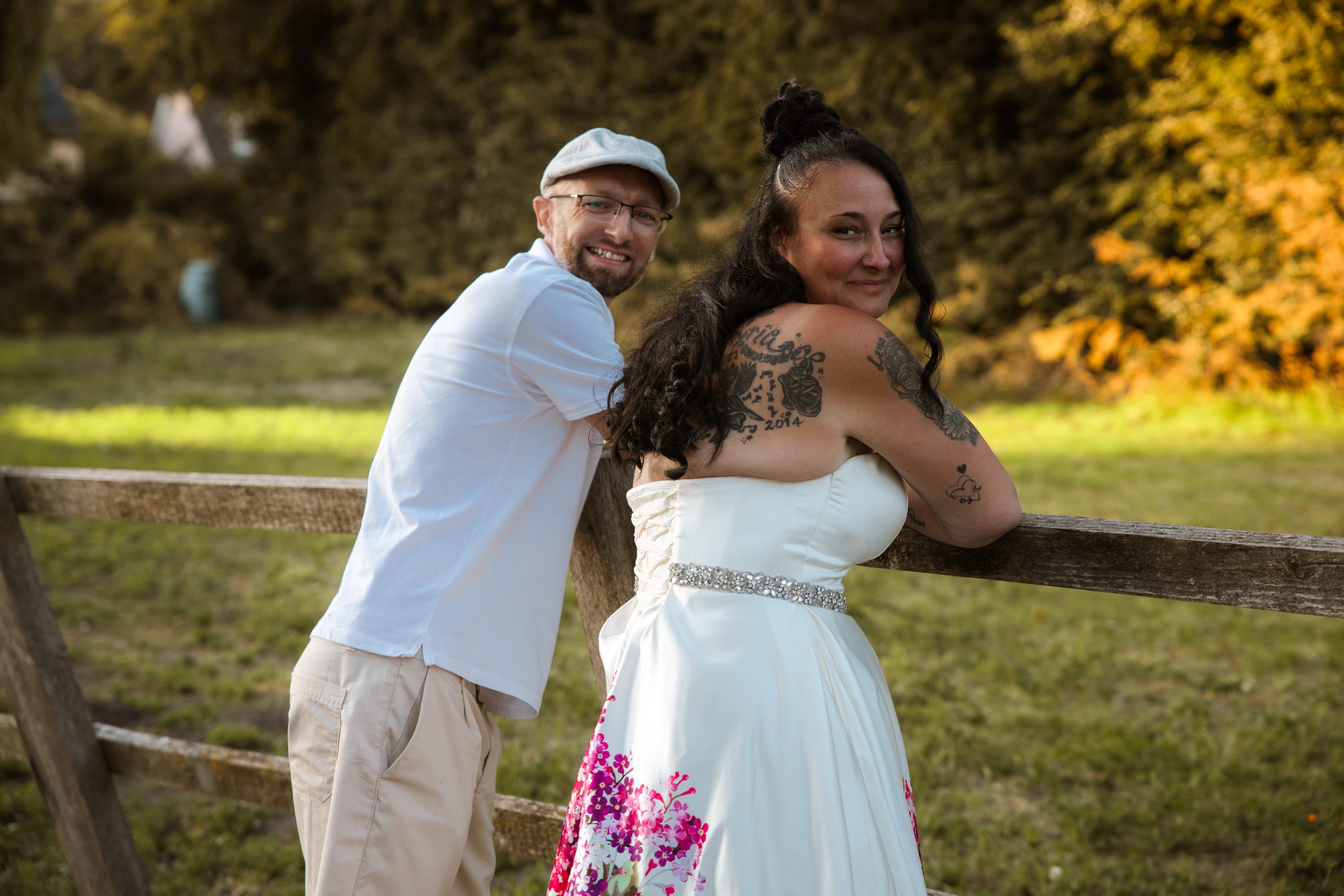 a moment for the bride and groom